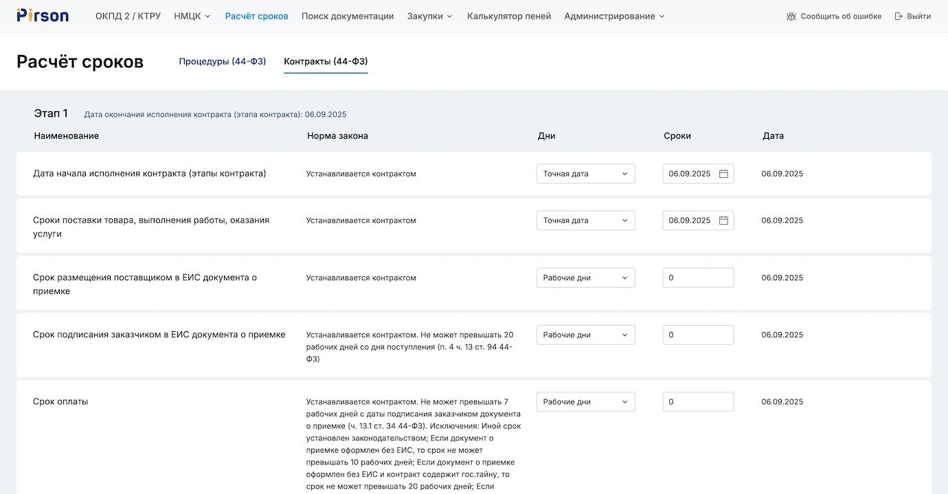 Изображение примера сайта